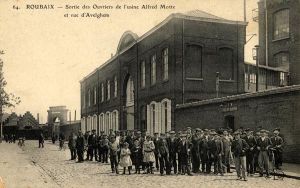 La rue d'Avelghem autrefois