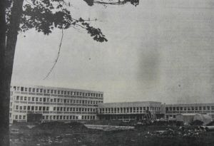 Le collège en construction