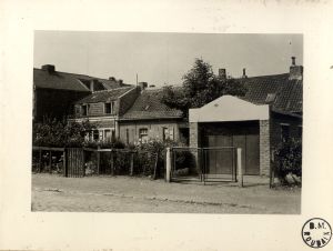 L'entrée de la cour rue Edouard Vaillant