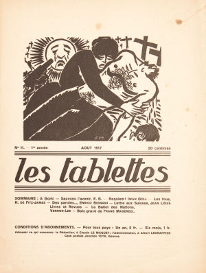 Les Tablettes, août 1917