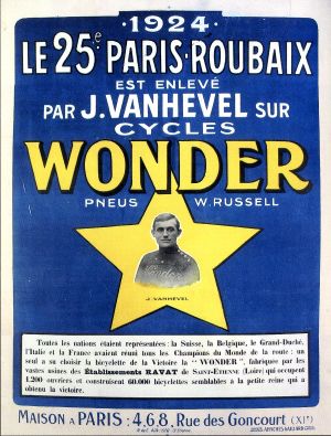 Publicité pour les cycles Wonder