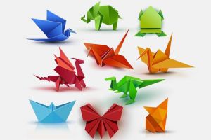 Des créations en origami